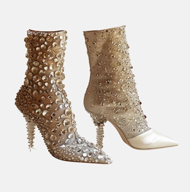 Botas con cordones Astrid en color camel